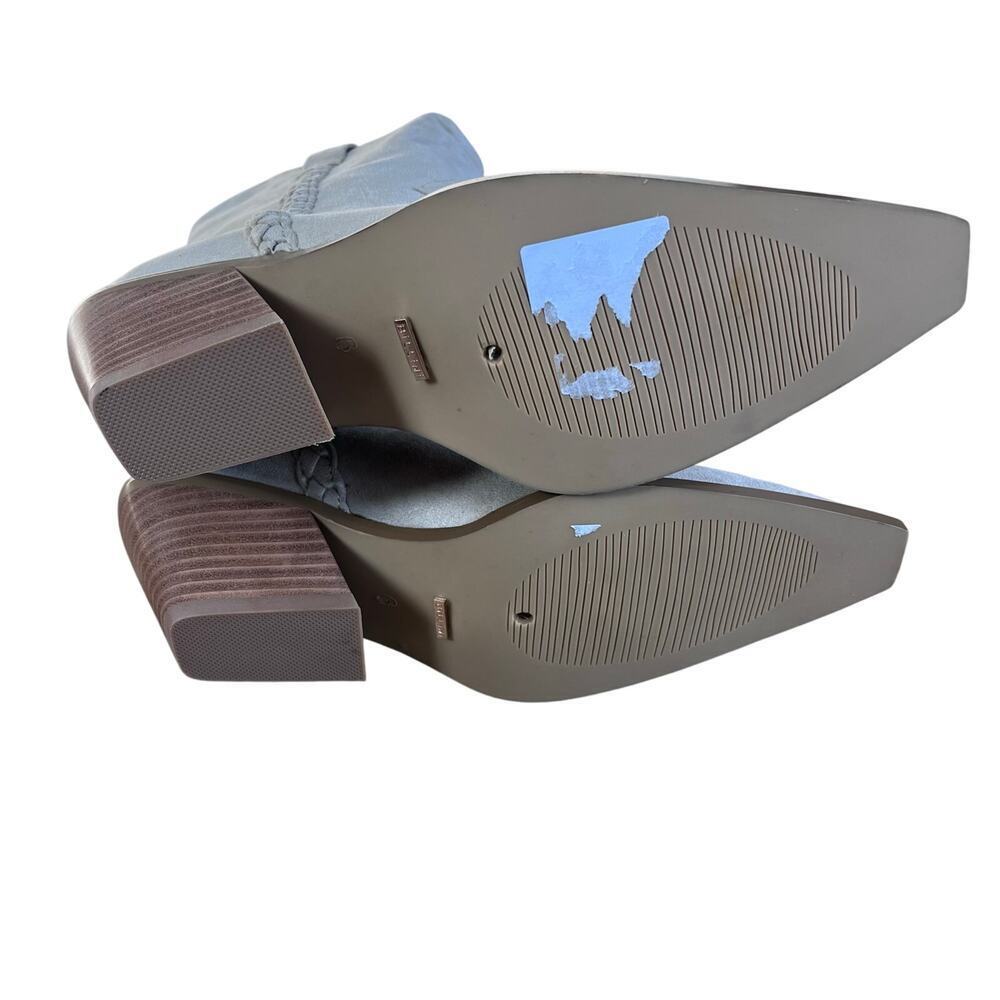 Billini Suede Cowboy Ankle Boots Size 6 - Picture 7 of 7